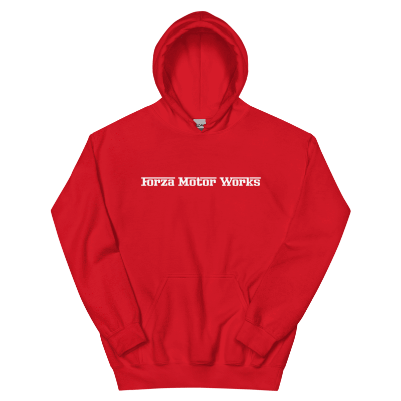 Forza Motor Works Rosso Corsa Hoodie