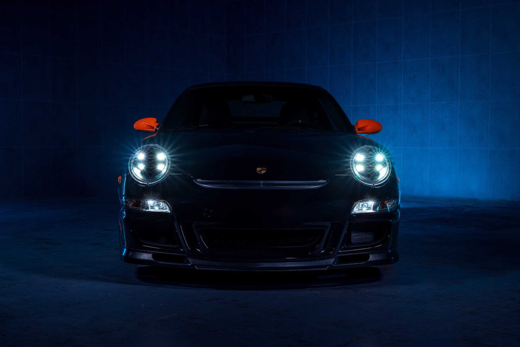 Porsche 997 Morimoto XB LED Headlights