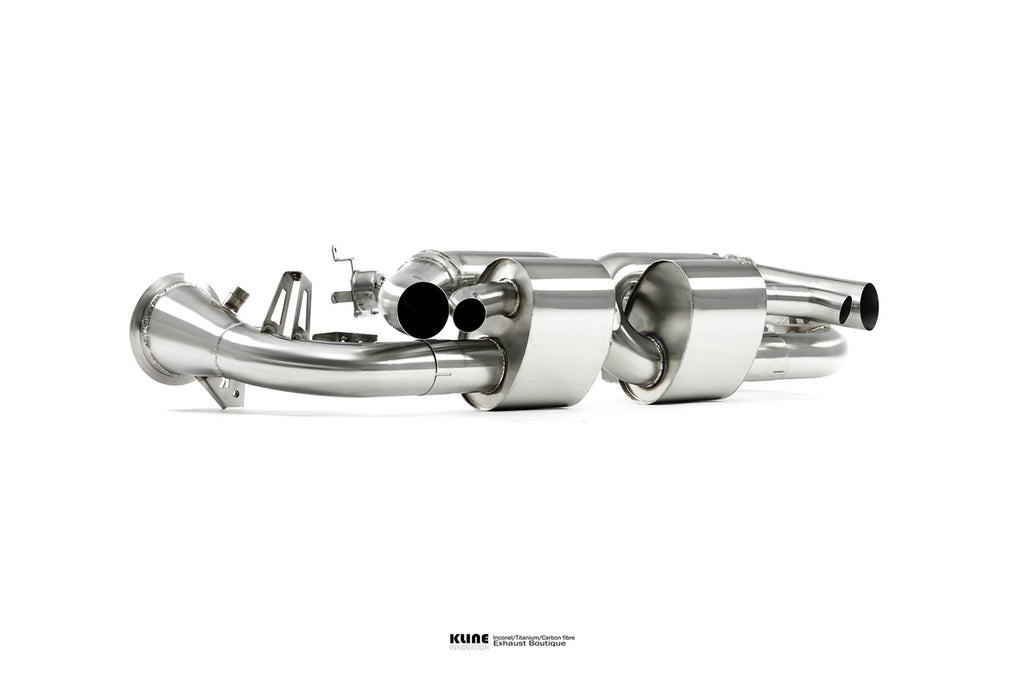 Kline Innovation Porsche 992 Turbo/Turbo S Valvetronic Exhaust System