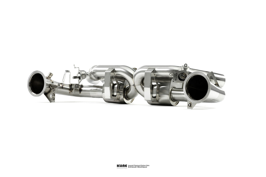 Kline Innovation Porsche 992 Turbo/Turbo S Valvetronic Exhaust System