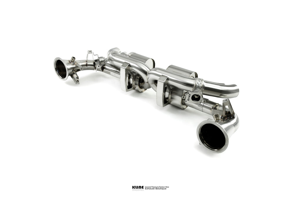 Kline Innovation Porsche 992 Turbo/Turbo S Valvetronic Exhaust System