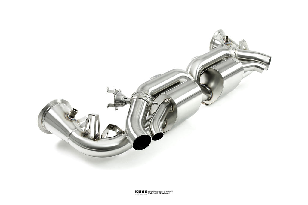 Kline Innovation Porsche 992 Turbo/Turbo S Valvetronic Exhaust System