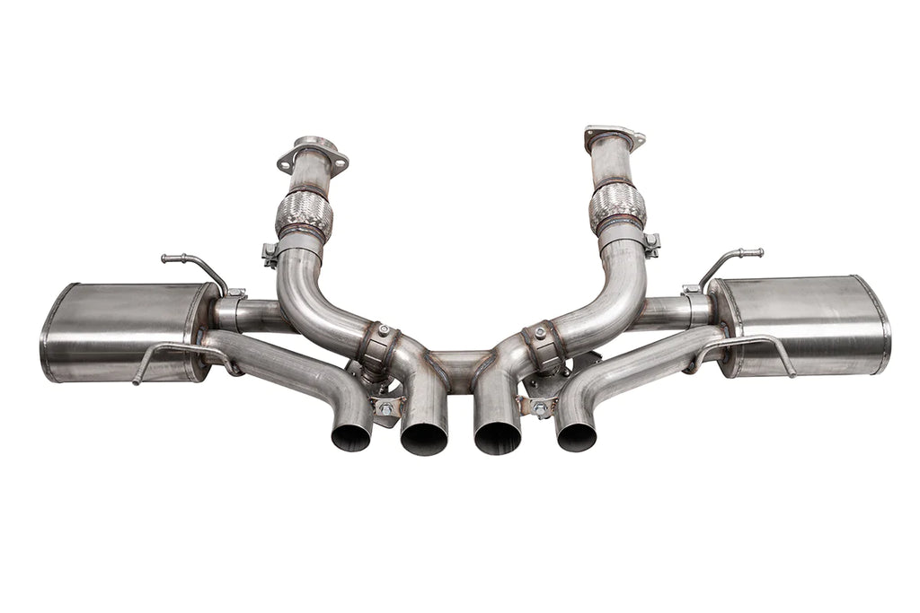 Corsa Corvette C8 Z06 3in Valved Cat-Back Exhaust Muffler System (Re-Uses Stock Tips)