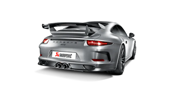 Akrapovic 14-17 Porsche 911 GT3 (991) Slip-On Line (Titanium) w/ Titanium Tips