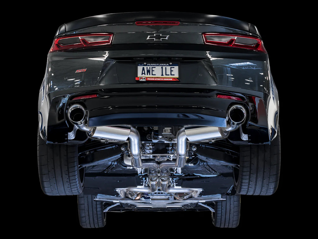 AWE Tuning 16-23 Chevrolet Camaro SS Axleback Exhaust - Touring Edition (Dual Tips)