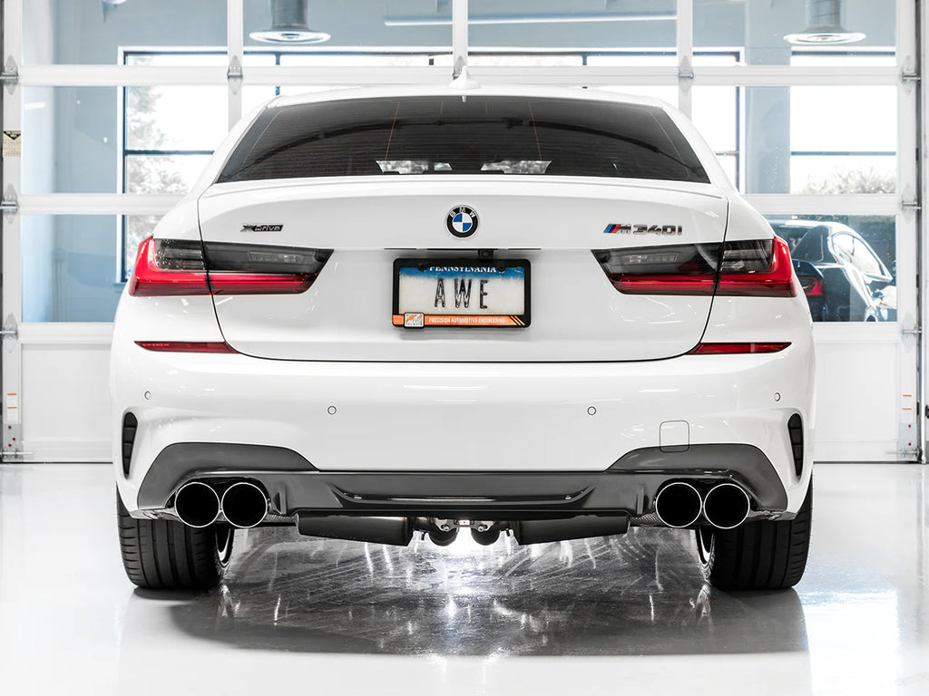 AWE Tuning 2019+ BMW M340i (G20) Resonated Touring Edition Exhaust