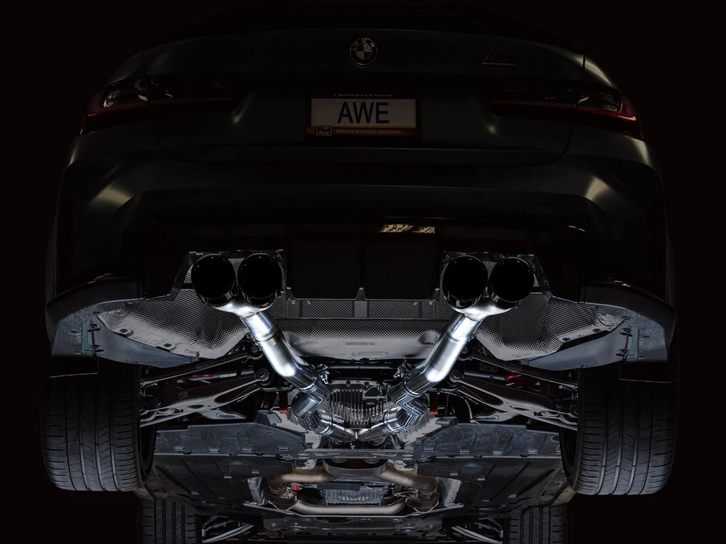 AWE BMW G8X M3/M4 Track Edition Catback Exhaust