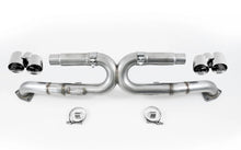 Load image into Gallery viewer, AWE Tuning 991 Carrera Performance Exhaust - Chrome Silver Tips