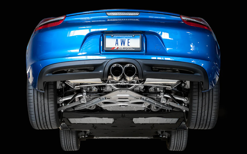 AWE Tuning Porsche 981 Boxster/Cayman Performance Exhaust System