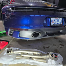 Load image into Gallery viewer, Akrapovic 2019+ Porsche 911 Carrera (992 w/Sport Exhaust) w/OPF/GPF Slip-On Line (Titanium)