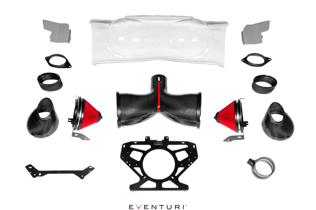 Eventuri Chevrolet C8 Corvette Black Carbon Intake System