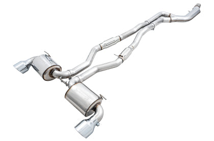 AWE Toyota Supra A90 Resonated Touring Edition Exhaust