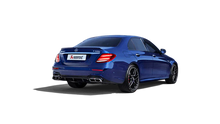 Load image into Gallery viewer, Akrapovic 2018 Mercedes Benz E63 Evolution Line (Titanium) &amp; Link Pipe w/ Matte Carbon Fiber Tips