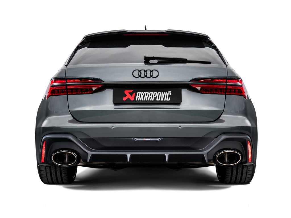 Akrapovic Audi RS6 Avant (C8) Evolution Line Cat Back (Titanium) w/Link Pipes