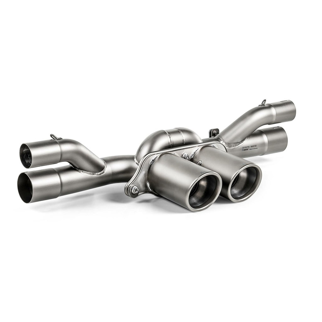 Akrapovic Porsche 911 GT3 RS (991.2) Slip-On Race Line (Titanium) w/Titanium Tips