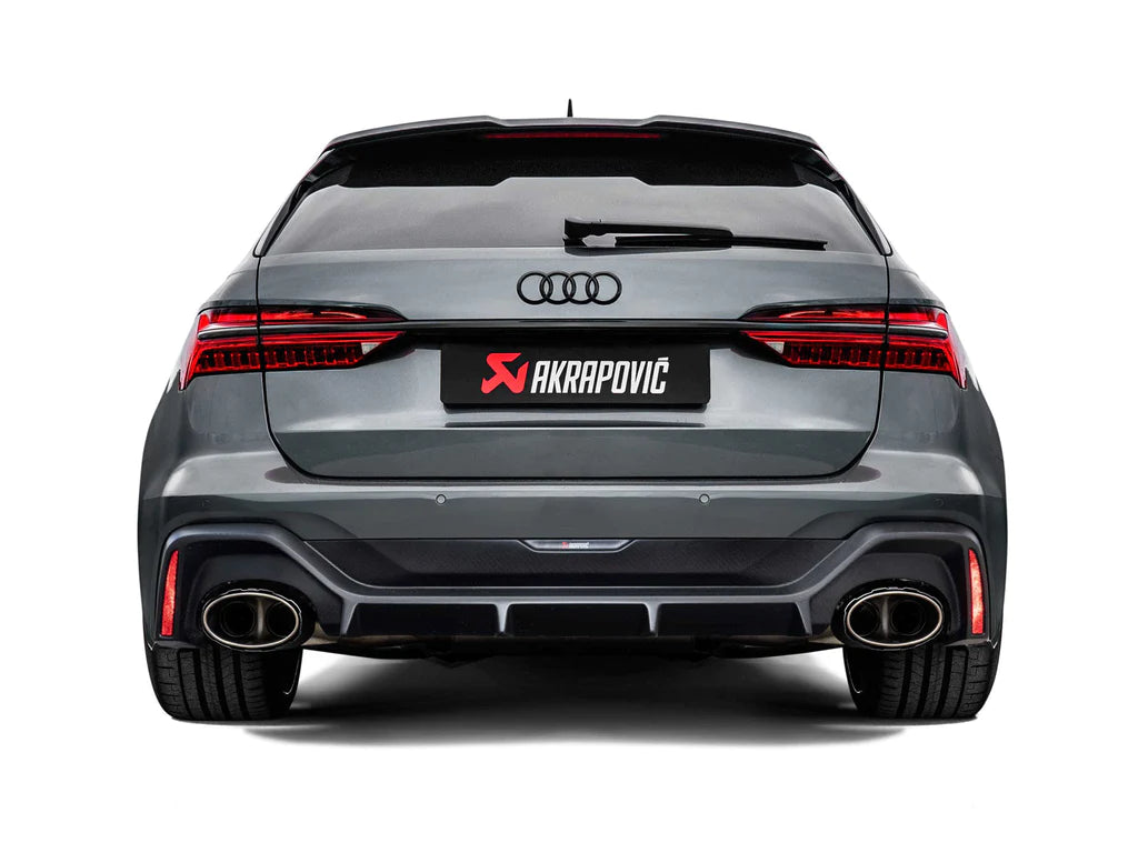 Akrapovic 2020+ Audi RS6/RS7 (C8) Evolution Line Cat Back (Titanium) (Req Link Pipe Set)