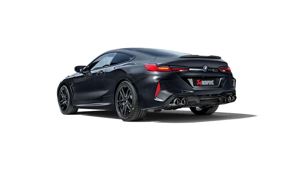 Akrapovic BMW M8/M8 Competition (F91/F92) w/OPF/GPF Slip-On Line (Titanium) w/Carbon Tips