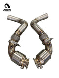 Active Autowerke BMW F90 M5/M8 X5M/X6M Catted Downpipes