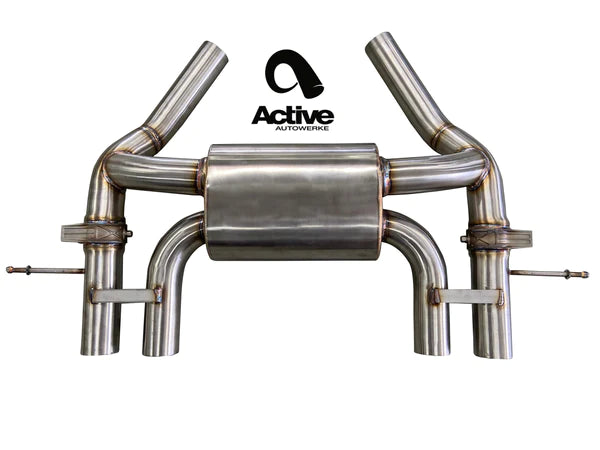 Active Autowerke BMW G8X M3/M4 Valved Rear Axleback Exhaust