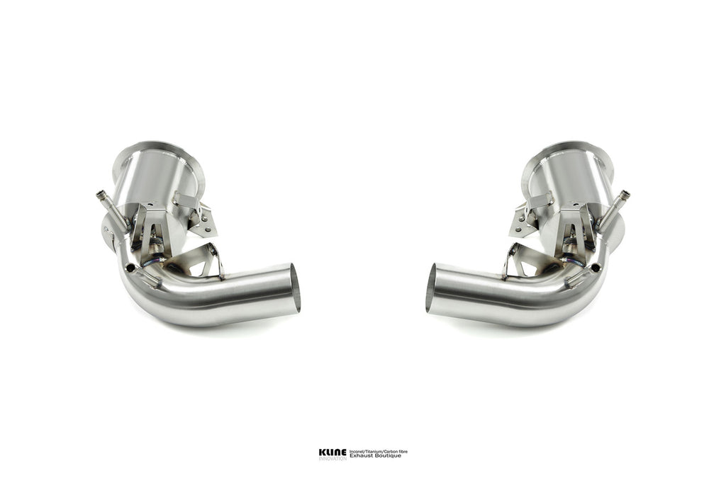 Kline Innovation Porsche 992 Turbo/Turbo S Valvetronic Exhaust System