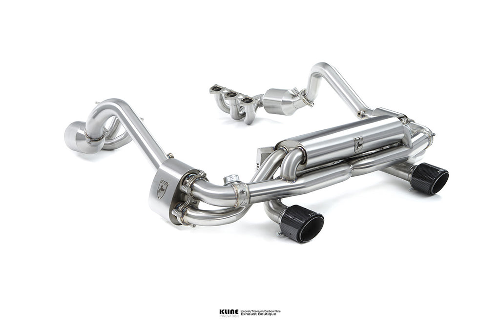 Kline Innovation Porsche 718 GT4/Spyder/GTS 4.0 Valvetronic Cat Back Exhaust