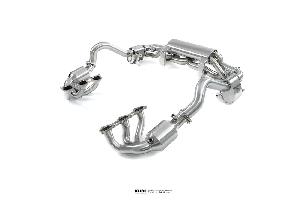 Kline Innovation Porsche 718 GT4/Spyder/GTS 4.0 Valvetronic Cat Back Exhaust