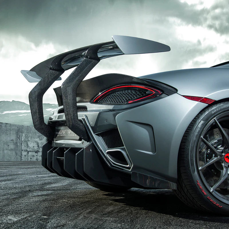 Vorsteiner McLaren 570S VX Aero Rear Bumper w/ Rear Diffuser