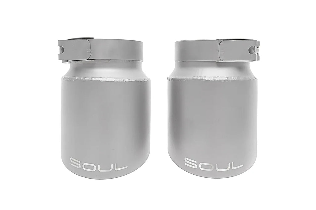 SOUL 17-19 Porsche 991.2 Carrera (w/ PSE) Bolt On Exhaust Tips