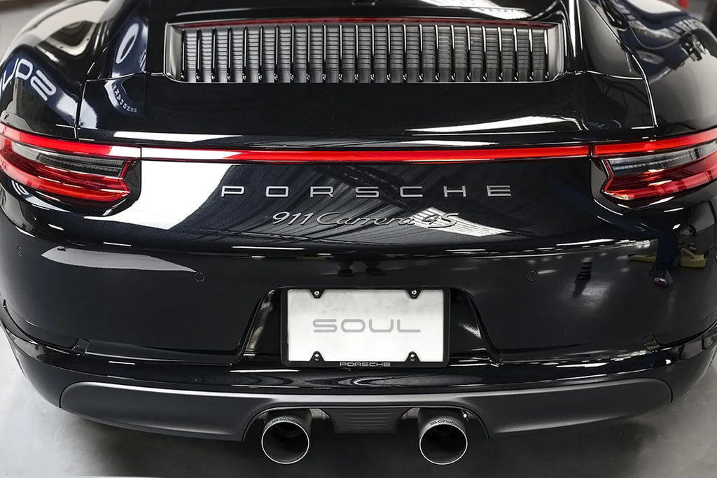 SOUL 17-19 Porsche 991.2 Carrera (w/ PSE) Bolt On Exhaust Tips