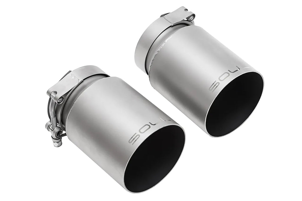 SOUL 17-19 Porsche 991.2 Carrera (w/ PSE) Bolt On Exhaust Tips