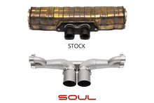 Load image into Gallery viewer, SOUL Porsche 991 GT3 / GT3 RS / 911R Center Muffler Bypass Exhaust