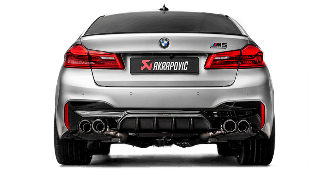 Akrapovic 2018+ BMW M5 (F90) Slip-On Line (Titanium) (Req. Tips)