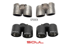 Load image into Gallery viewer, SOUL 09-11 Porsche 997.2 Carrera Bolt On Exhaust Tips