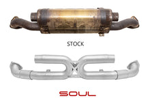 Load image into Gallery viewer, SOUL 09-11 Porsche 997.2 Carrera Center Muffler Bypass Exhaust