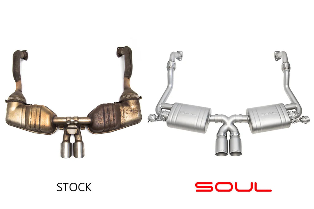 SOUL Porsche 987.2 Boxster / Cayman Valved Exhaust System