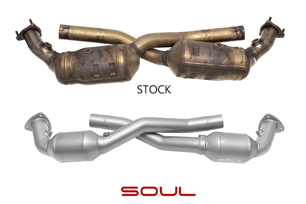 SOUL 99-04 Porsche 996 Carrera Sport Catalytic Converters