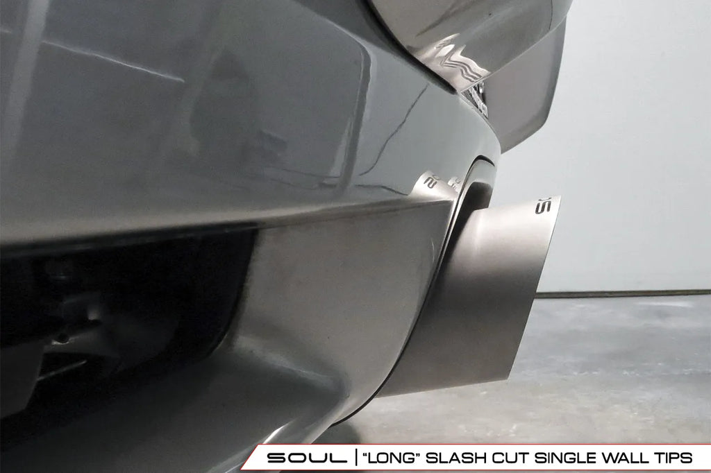 SOUL Porsche 987.1 Boxster / Cayman Bolt-On X-Pipe With Tips