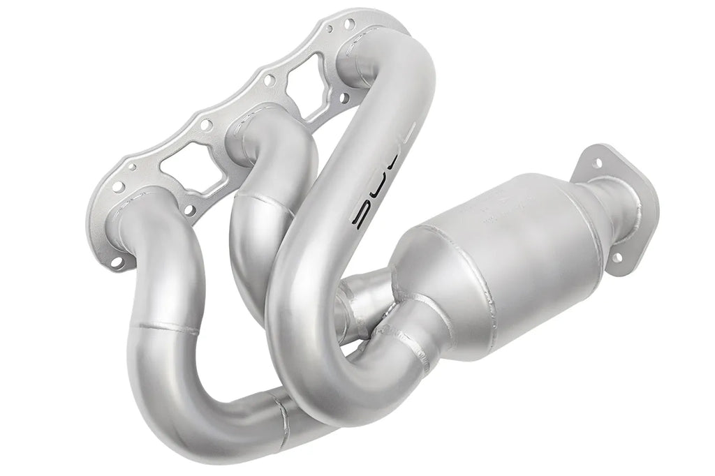 SOUL 15-16 Porsche 981 GT4 / Spyder Long Tube Street Headers (w/ HJS 200 Cell Catalytic Converters)