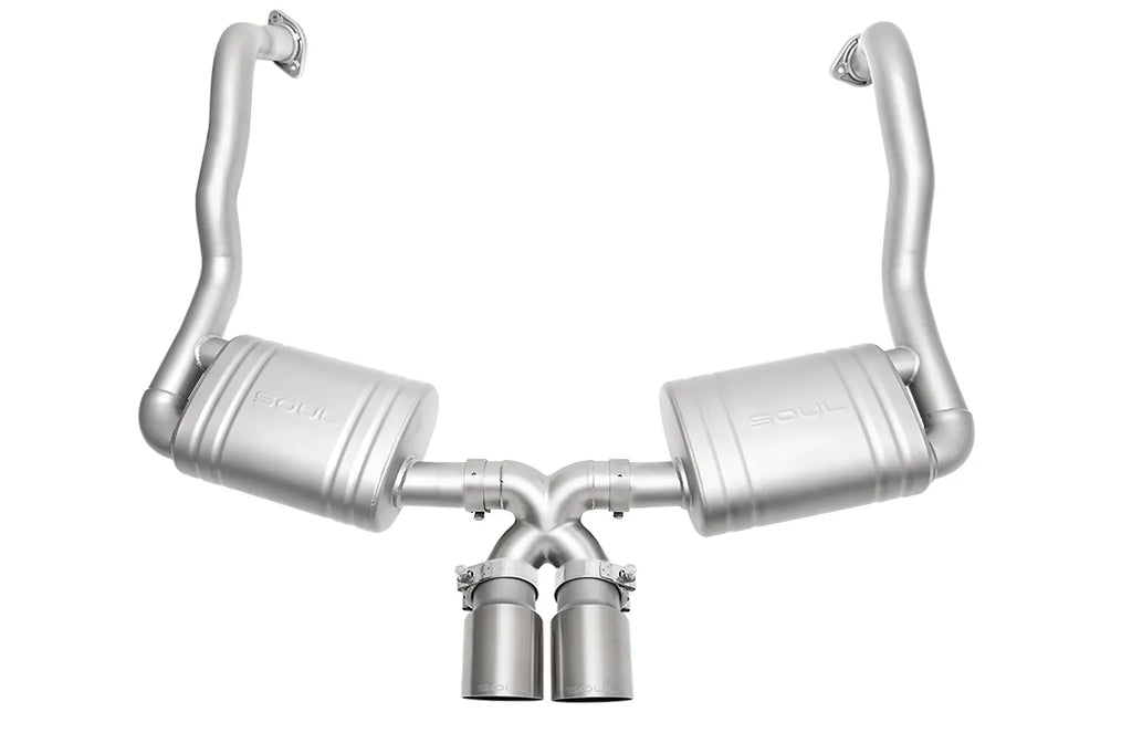 SOUL Porsche 981 GT4 / Boxster Spyder / Clubsport Performance Exhaust System