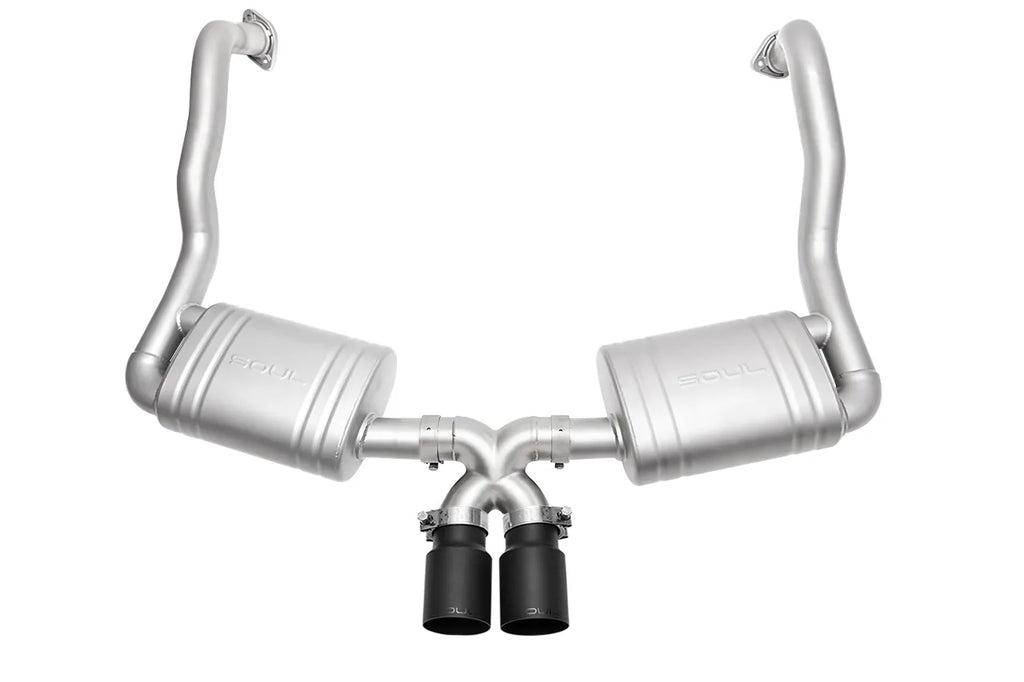 SOUL Porsche 981 GT4 / Boxster Spyder / Clubsport Performance Exhaust System