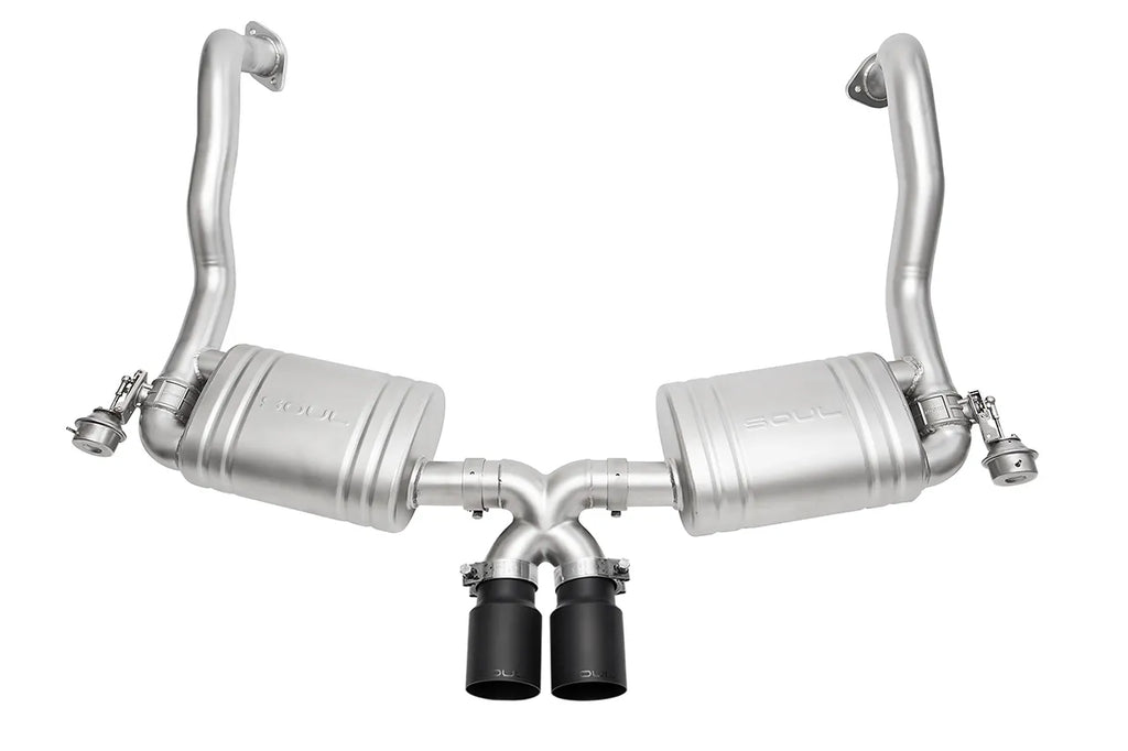 SOUL Porsche 981 GT4 / Boxster Spyder / Clubsport Valved Exhaust System