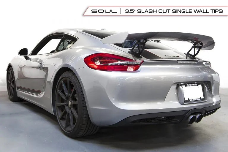 SOUL Porsche 981 Boxster / Cayman Valved Exhaust System