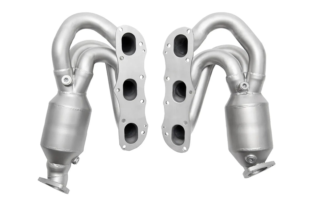 SOUL 09-12 Porsche 987.2 Cayman / Boxster Long Tube Street Headers (HJS HD 200 Cell Cats)