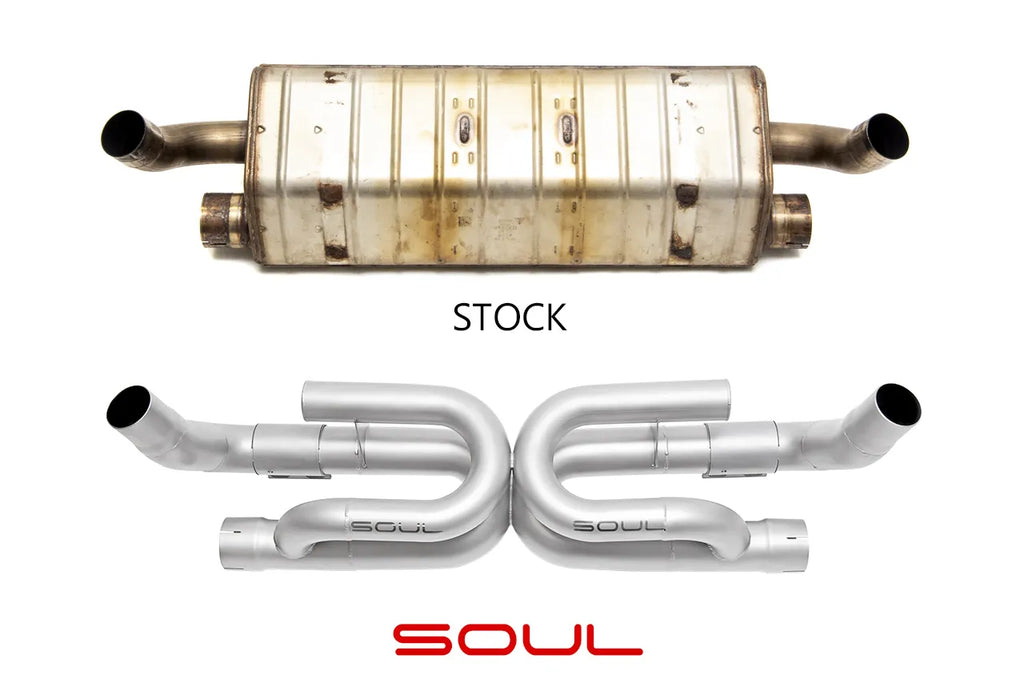 SOUL Porsche 991.2 Carrera Base / S (without PSE) Performance Exhaust Systems