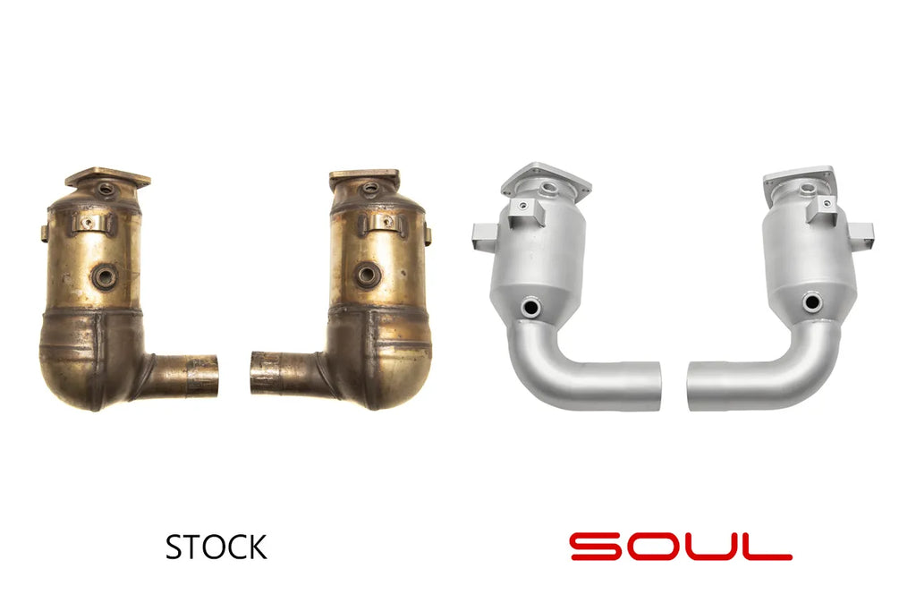 SOUL 17-19 Porsche 991.2 Carrera (non-PSE) Sport Catalytic Converters