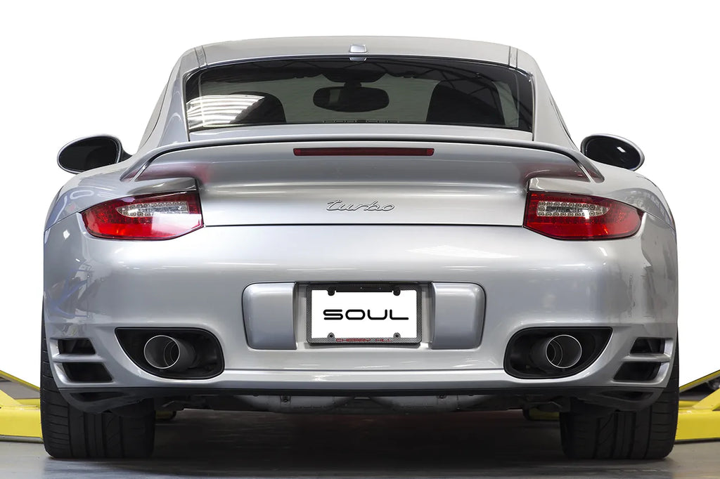 SOUL 10-12 Porsche 997.2 Turbo GT2 Style Bolt On Exhaust Tips