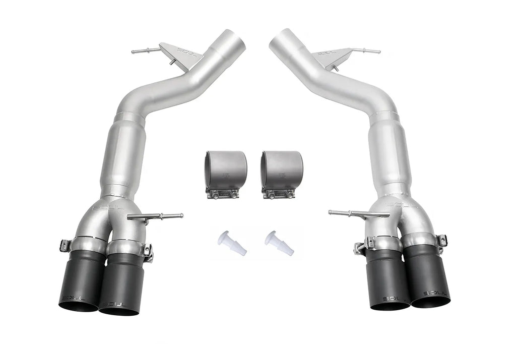 SOUL 11-16 BMW F10 M5 Resonated Muffler Bypass Exhaust