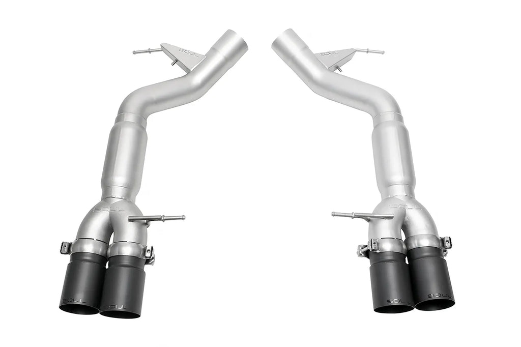 SOUL 11-16 BMW F10 M5 Resonated Muffler Bypass Exhaust