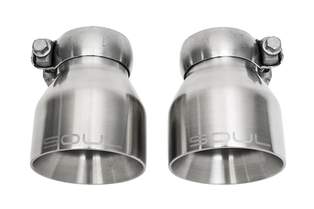 SOUL Porsche 718 4.0L Bolt On Exhaust Tips