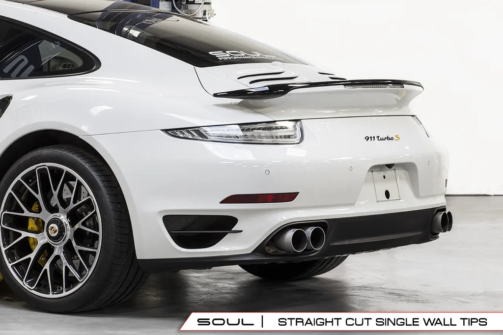 SOUL 13-19 Porsche 991.1 / 991.2 Turbo X-Pipe Exhaust